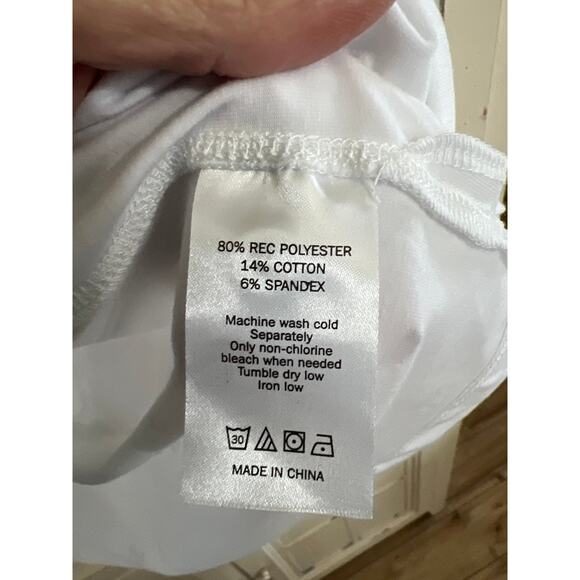 Payne Stewart size medium white polo shirt with golfers golf - Picture 3 of 3